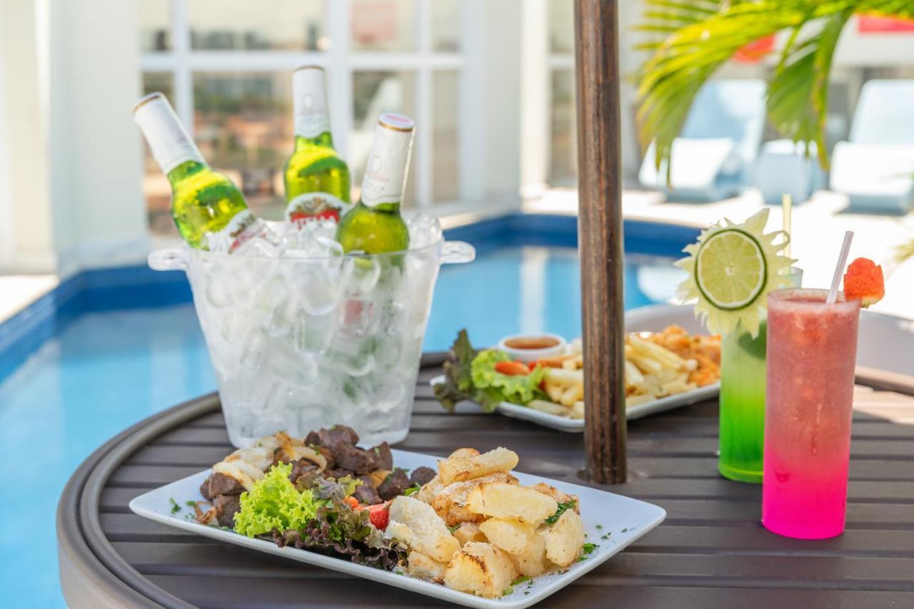 Hotel Brisa Suites Pajucara Maceió Exteriör bild